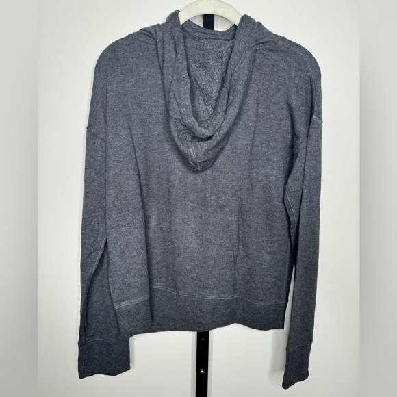 Gap Body Women's Charcoal Hoodie - Size Medium - Picture 2 of 3